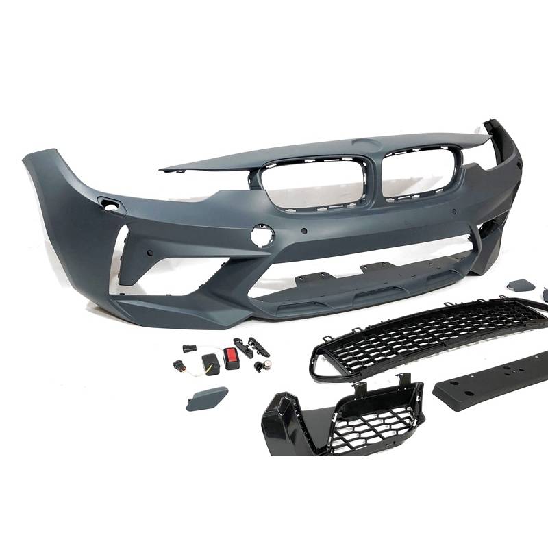 KIT PARAURTI ANTERIORE E POSTERIORE + ACCESSORI BMW F30 11- M