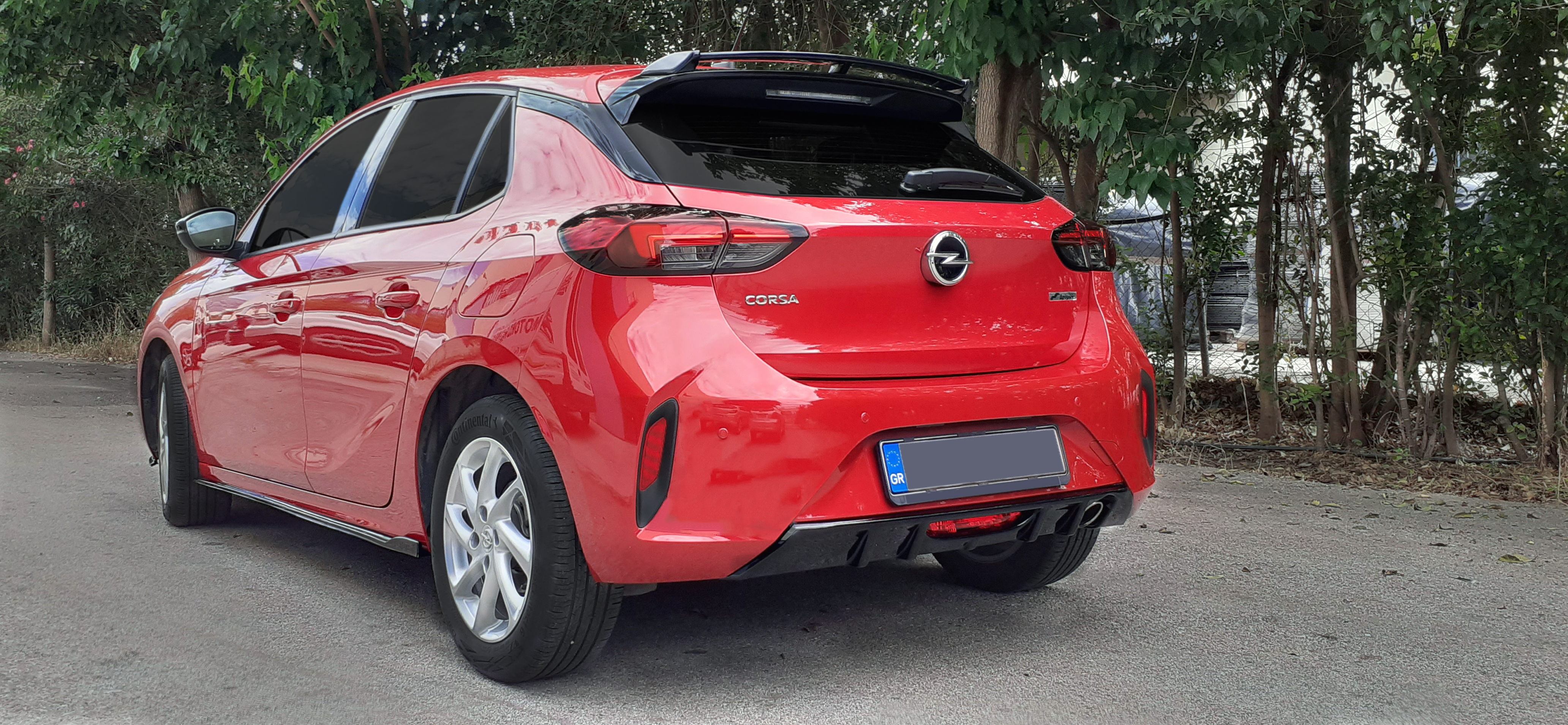 Spoiler alettone posteriore Opel Corsa F / GS-Line 2019