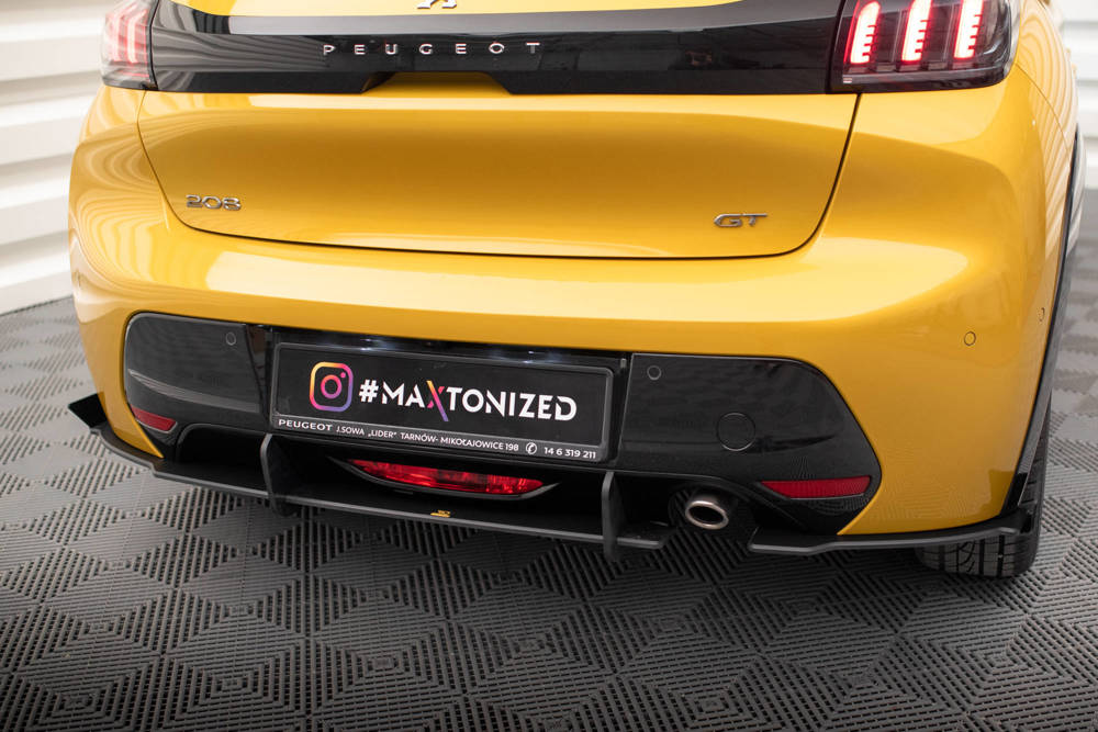 Sottoparaurti anteriore Street Pro+ Flaps Peugeot 208 GT Mk2 2019