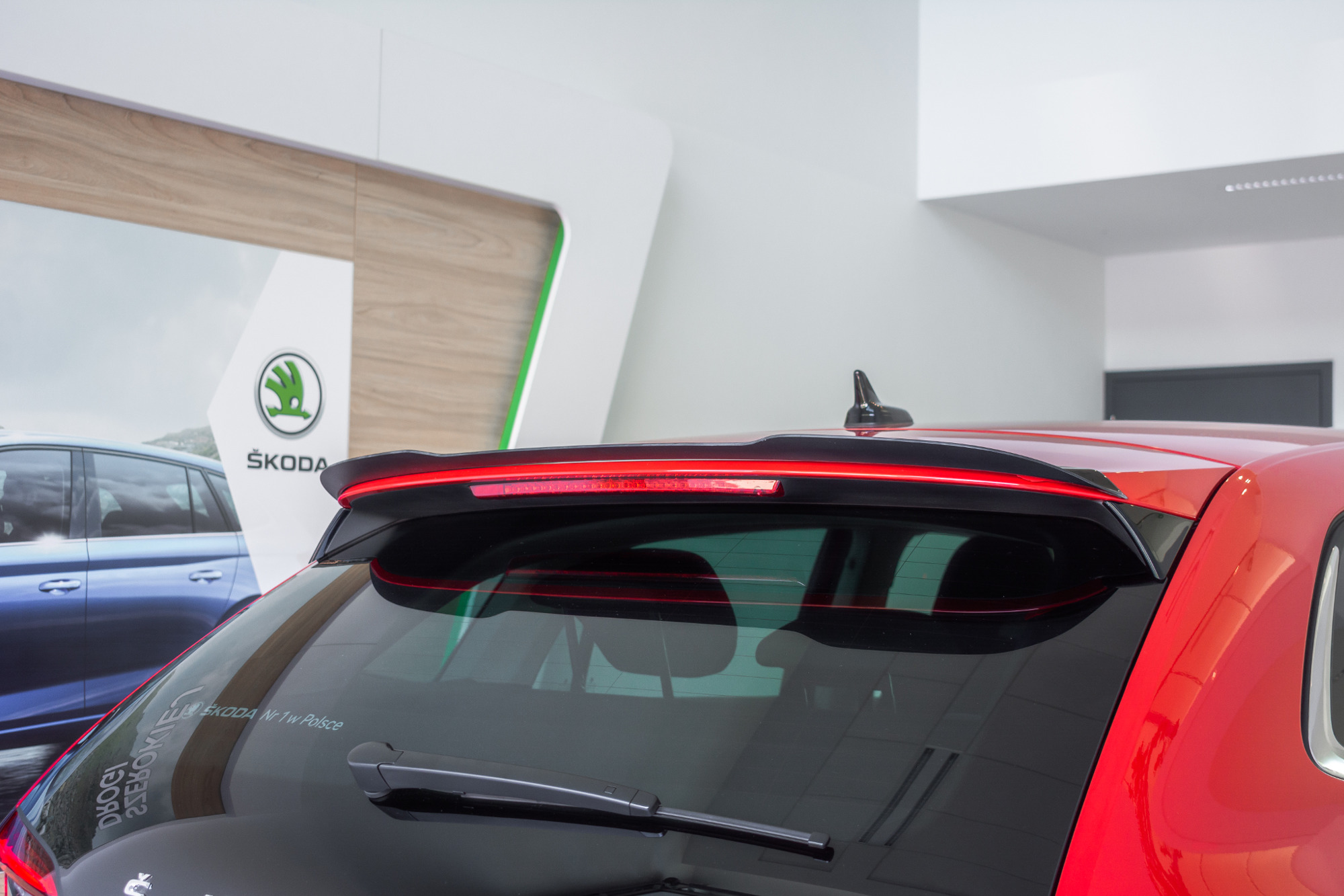 Estensione spoiler Skoda Scala 2019