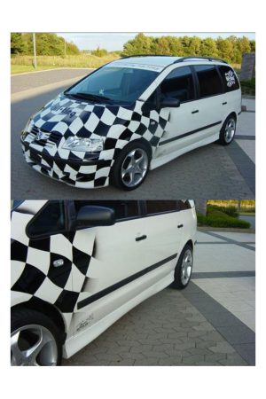 Minigonne laterali sottoporta Volkswagen Sharan