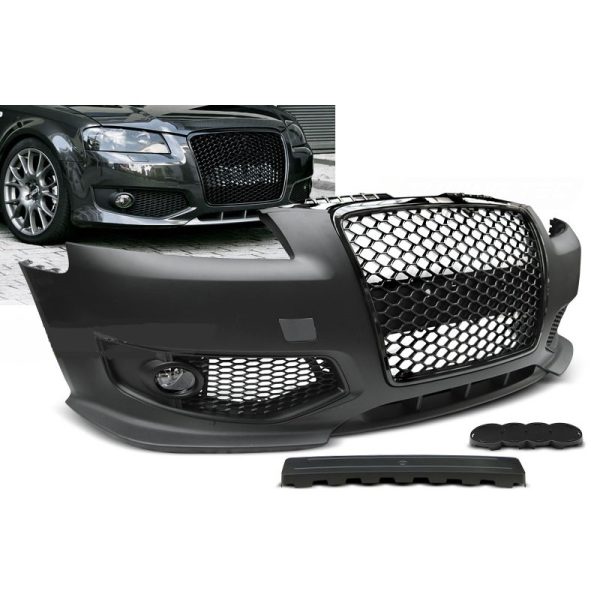 Paraurti anteriore Audi A3 8P 05-08 RS Style Black