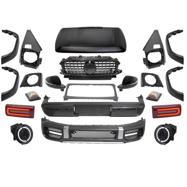 Kit estetico completo Mercedes Classe G W463 90-18 Look Sport 464