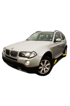 Pedane laterali sottoporta BMW X3 E83 04-10