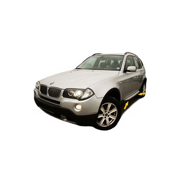 Pedane laterali sottoporta BMW X3 E83 04-10