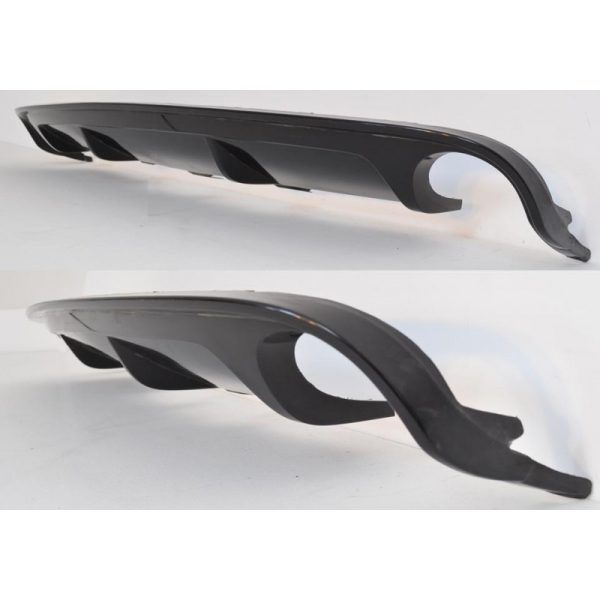 Spoiler estrattore sottoparaurti posteriore 2 uscite strette AUDI A4 B8 07+
