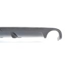 Spoiler estrattore sottoparaurti posteriore 2 uscite strette AUDI A4 B8 07+