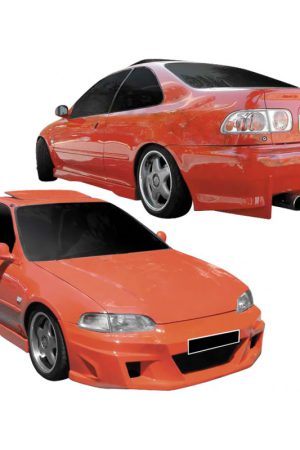 Kit estetico completo Civic 92 Coupe Demolidor