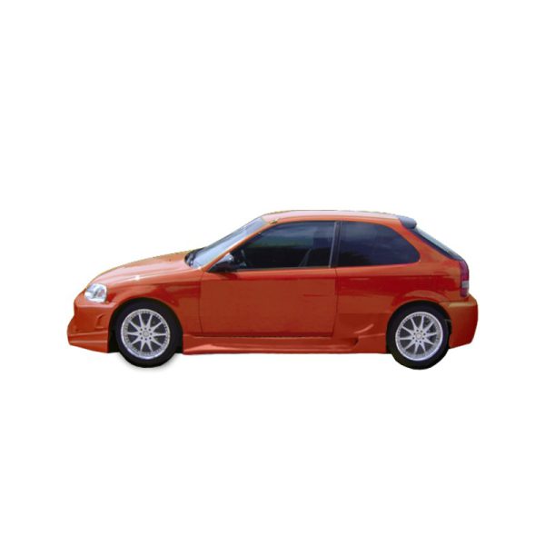 Minigonne laterali sottoporta Honda Civic 98 Hatchback Silver