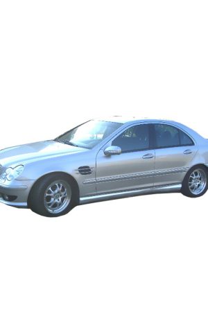 Minigonne laterali sottoporta Mercedes Classe C W203 AMG