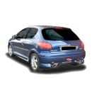 Paraurti posteriore Peugeot 206 BadBoy Wide