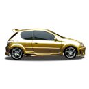 Minigonne laterali sottoporta Peugeot 206 Volverine Wide