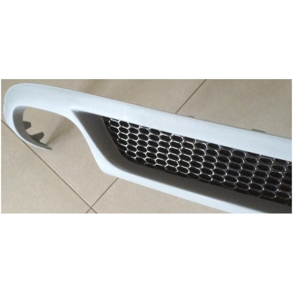 Spoiler estrattore sottoparaurti posteriore 1 uscita larga AUDI A4 B8 07+