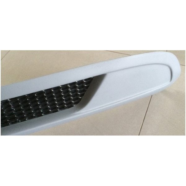 Spoiler estrattore sottoparaurti posteriore 1 uscita larga AUDI A4 B8 07+