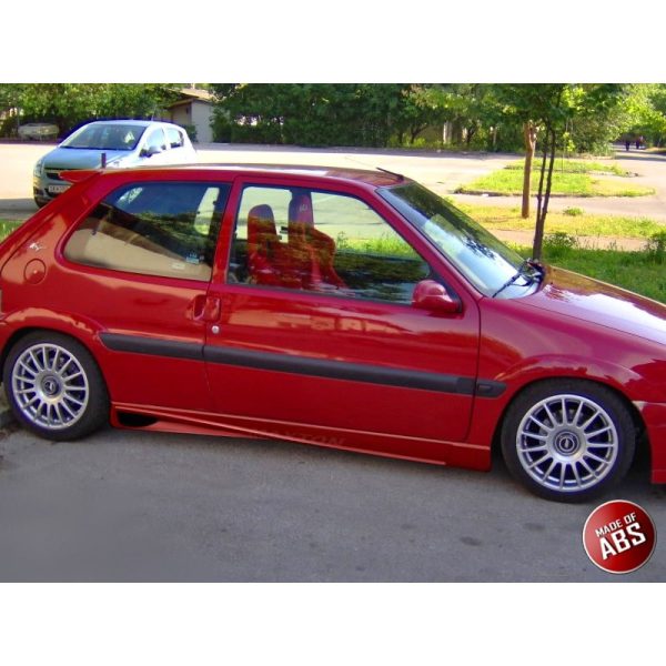 Minigonne laterali sottoporta Peugeot 106