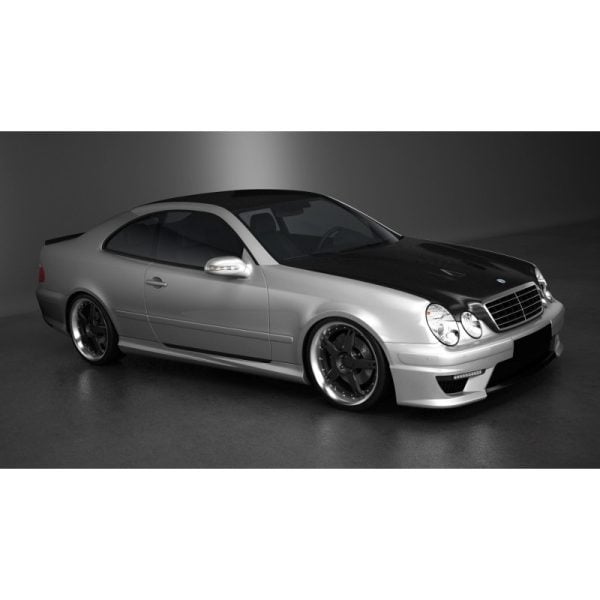 Minigonne laterali sottoporta Mercedes CLK 208 AMG 209 Look