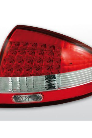 Coppia fari Led posteriori Audi A6 C5 97-04 berlina Rossi e Bianchi