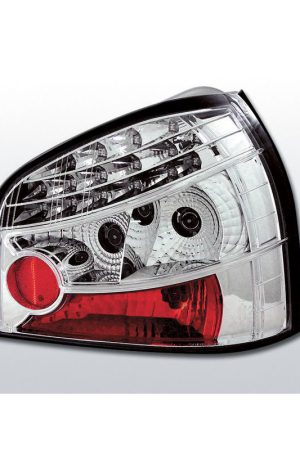 Coppia fari Led posteriori Audi A3 8L 96-00 Chrome