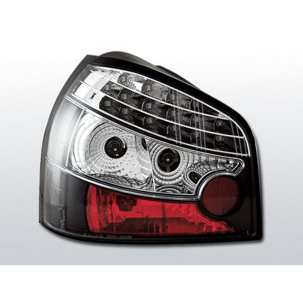 Coppia fari Led posteriori Audi A3 8L 96-00 Neri