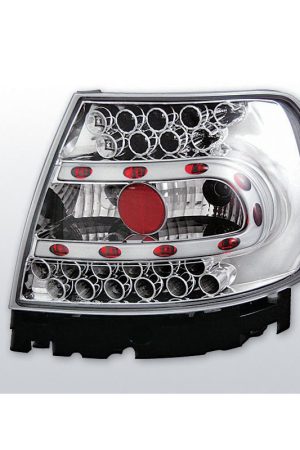 Coppia fari Led posteriori Audi A4 B5 94-00 berlina Chrome