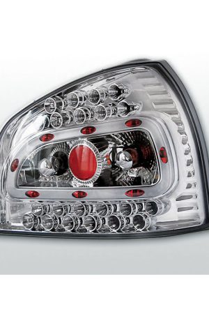 Coppia fari Led posteriori Audi A3 8L 96-00 Chrome