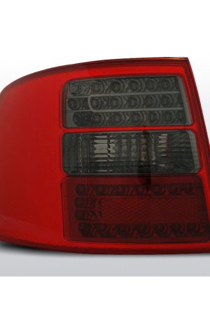 Coppia fari Led posteriori Audi A6 C5 97-04 Avant Rossi e Fume