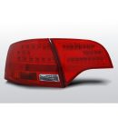 Coppia fari Led posteriori Audi A4 B704-08 Avant Rossi