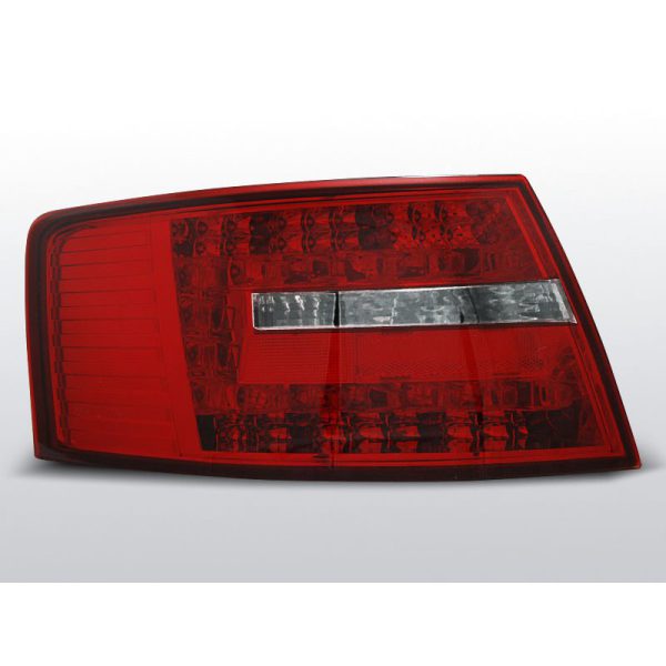 Coppia fari Led posteriori Audi A6 C6 04-08 berlina Rossi