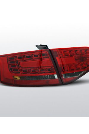 Coppia fari Led posteriori Audi A4 B8 08-11 berlina Rossi Fume