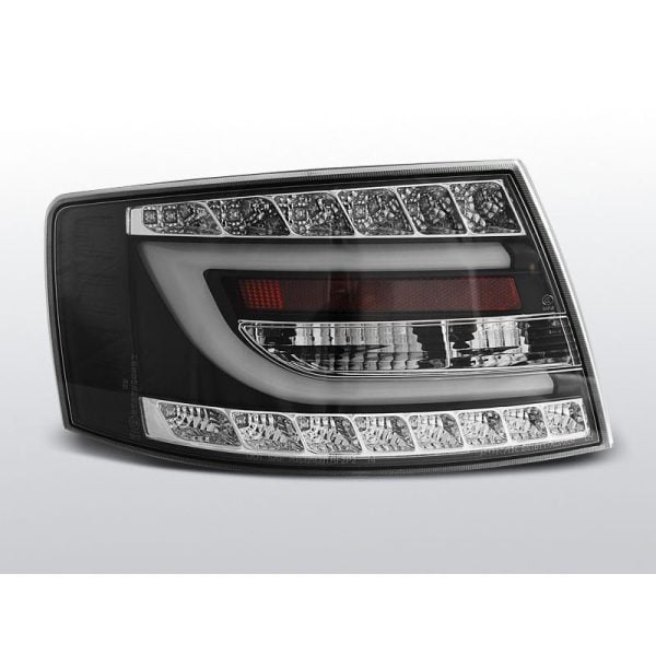 Coppia fari Led Bar posteriori Audi A6 C6 04-08 Neri