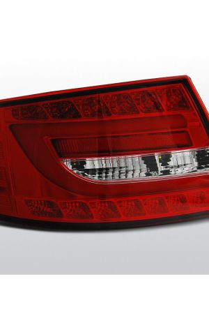 Coppia fari Led Bar posteriori Audi A6 C6 04-08 berlina Rossi