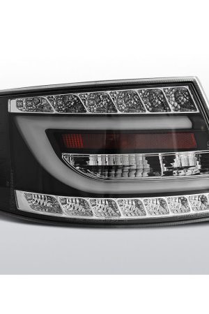 Coppia fari Led Bar posteriori Audi A6 C6 04-08 Neri