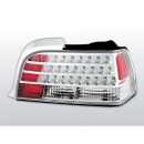 Coppia fari Led posteriori BMW Serie 3 E36 Cabrio & Coupe 90-99 Chrome