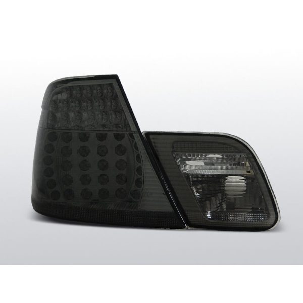 Coppia fari Led posteriori BMW Serie 3 E46 Coupe 99-03 Fume