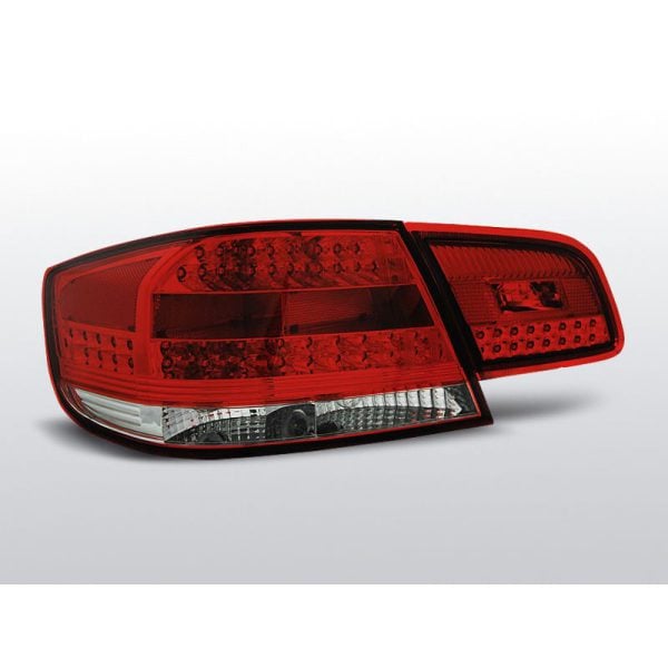 Coppia fari Led posteriori BMW Serie 3 E92 06-10 Coupe Rossi e Bianchi