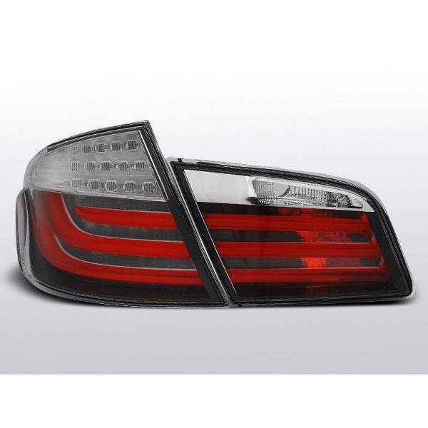 Coppia fari Led bar posteriori BMW F10 07-13 Rossi e Bianchi