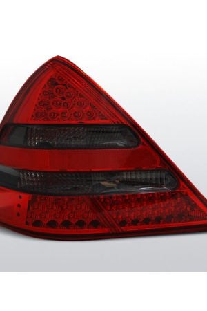 Coppia fari Led posteriori Mercedes SLK R170 96-04 Rossi e Fume