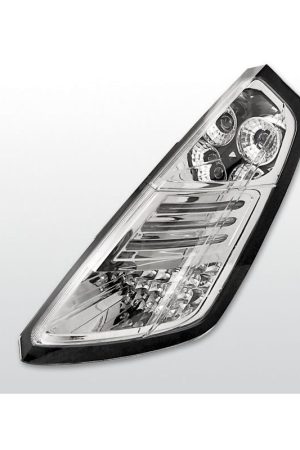 Coppia fari Led posteriori Fiat Grande Punto 05-09 Chrome