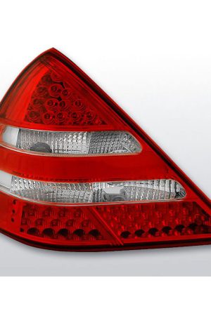 Coppia fari Led posteriori Mercedes SLK R170 96-04 Rossi e Bianchi