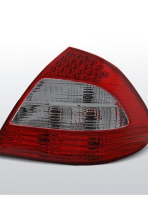 Coppia fari Led posteriori Mercedes Classe E W211 berlina 02-06 Rossi e Fume