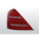 Coppia fari Led posteriori Mercedes Classe S W221 05-09 Rossi e Bianchi