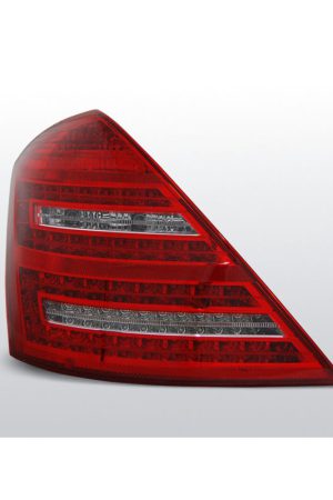 Coppia fari Led posteriori Mercedes Classe S W221 05-09 Rossi e Bianchi