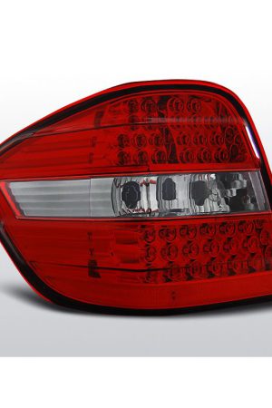 Coppia fari Led posteriori Mercedes Classe M W164 05-08 Rossi e Bianchi