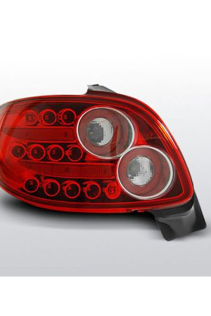 Coppia fari Led posteriori Peugeot 206 98- Rossi