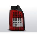 Coppia fari Led posteriori Volkswagen T5 03-09 Rossi e Bianchi