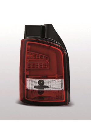 Coppia fari Led posteriori Volkswagen T5 03-09 Rossi e Bianchi