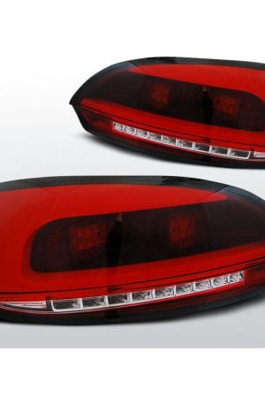 Coppia fari Led Bar posteriori Volkswagen Scirocco III 08- Rossi e Bianchi