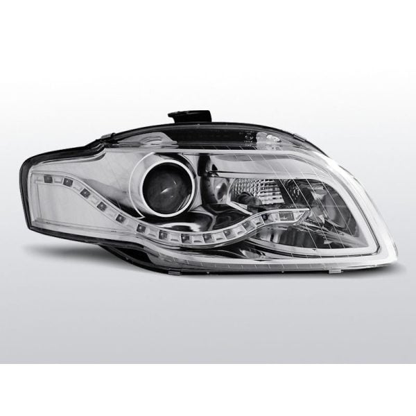 Fari Led vera luce diurna ottica Audi A4 B7 04-08