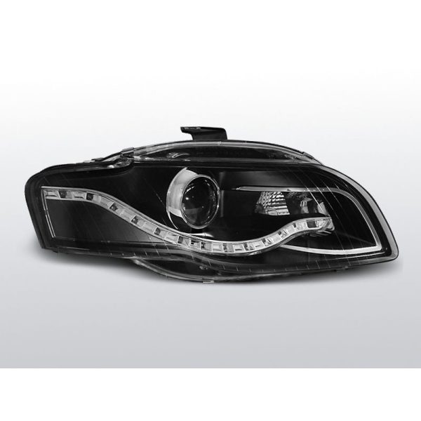 Fari Led vera luce diurna ottica Audi A4 B7 04-08