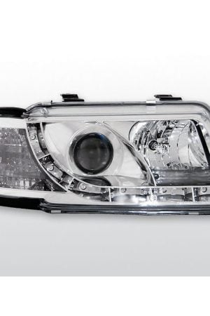 Coppia di fari a Led stile luce diurna Audi A3 8L 96-00